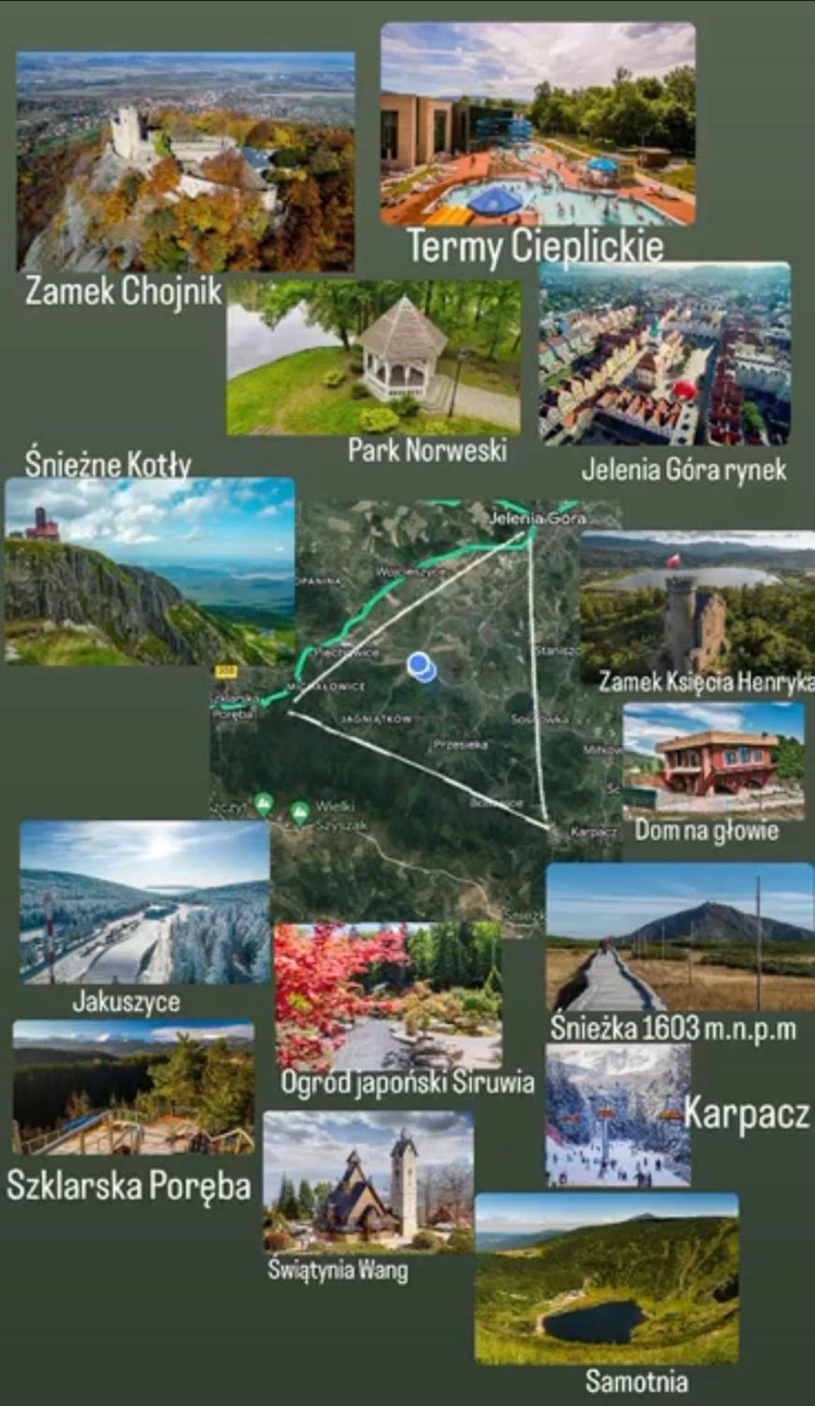 Domek W Karkonoszach Pod Zamkiem Chojnik Єленя-Ґура Екстер'єр фото